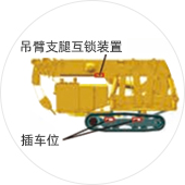 上裝、支腿、行走兩端互鎖