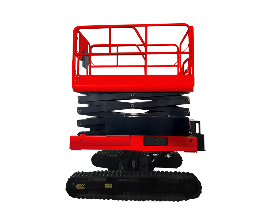 上新啦！科步新品：履帶自調(diào)平式剪叉式高空作業(yè)平臺(tái)