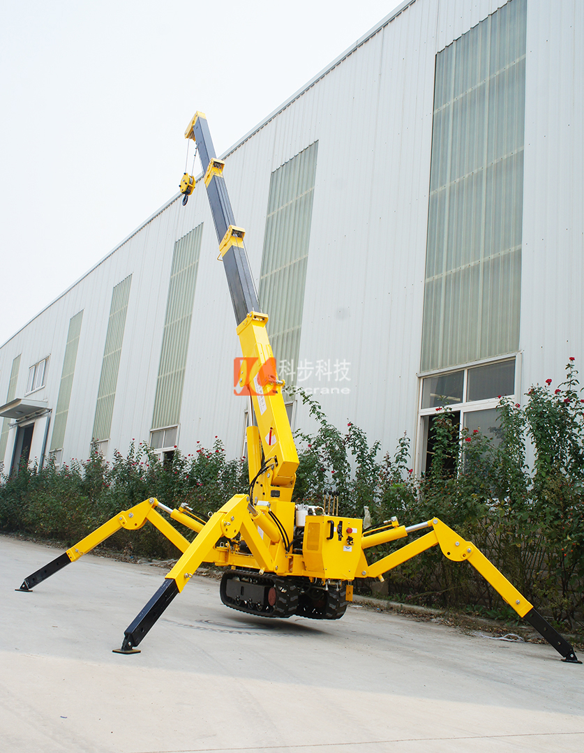 1噸微型蜘蛛式折疊吊機(jī)